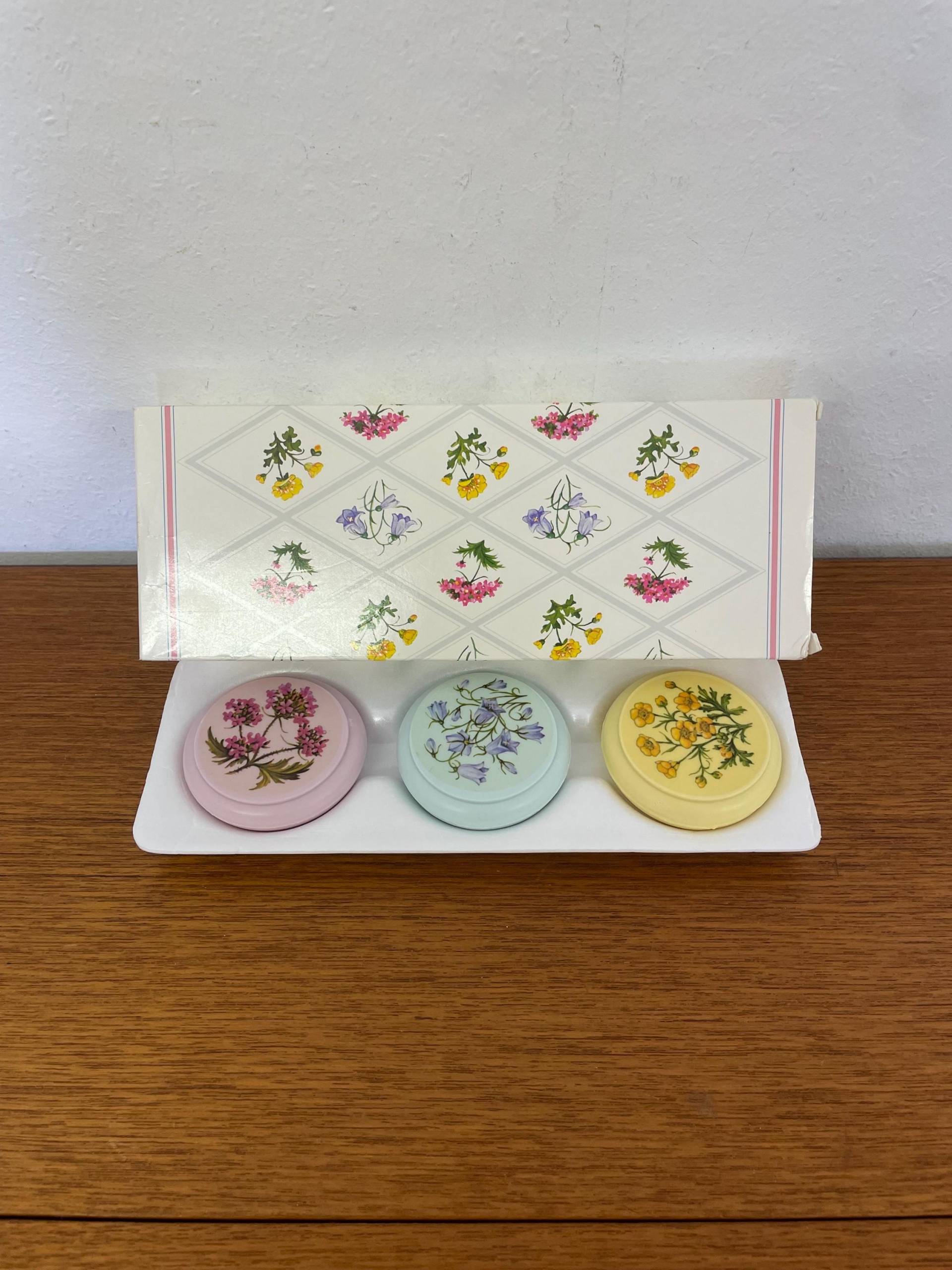 Vintage Set 3x Avon Alpine Flowers Seife/Geschenkset 150G in Ovp Duft von HannoverVintagestore