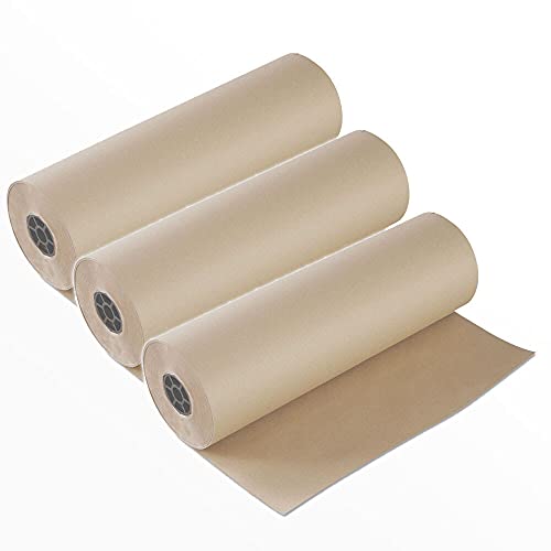 12 Rollen Schrenzpapier Packpapier Knüllpapier Papier 80g/m² 50cm x 250m Rolle von Hansepack24