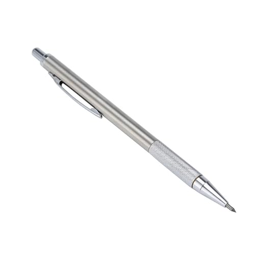 Glasstift Zum Schneiden und Gravieren – Wolframstahlspitze und Hartmetallstift – Geeignet für Flachglas – Silber (SILVER) von Haofy