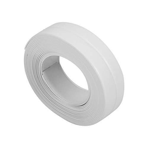 Wand Dichtungsband, Haofy 3,2m Selbstklebende PVC Fugendichtungsband Dichtband, Wasserdichte Flexibel Fugenband Klebeband für Küche Badezimmer Badewanne Waschbecke Toilette Fenster Türen, Weiß 22mm von Haofy