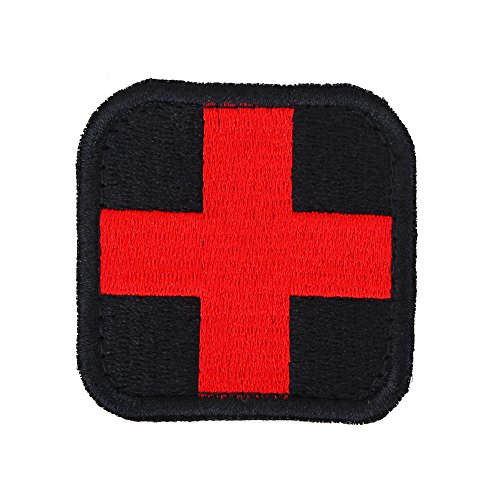 Medizinisches Rotkreuz Erste Hilfe Taktik Patch für die militärische Moral, für IFAK Abreißbeutel, Rettungsdienst, Rettungsdienst, Trauma, Medizin, Rettungssanitäter, von Haofy