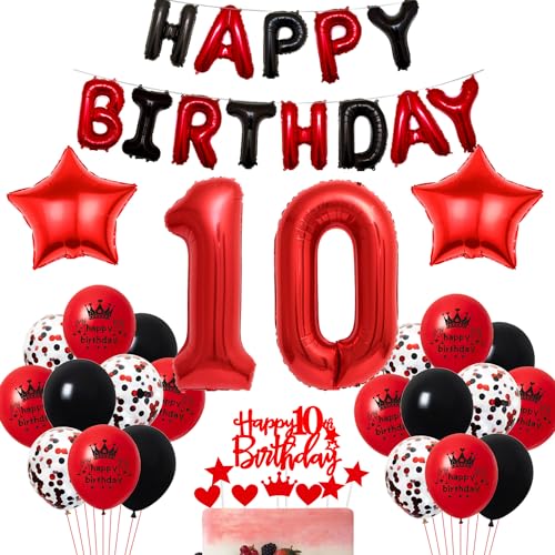 Luftballon 10 Mädchen Geburtstagsdeko Rot Schwarz 10. Geburtstag Deko Rot 10. Ballons Party Deko Mädchen 10 Jahre Geburtstagsdeko Rot Schwarz Mädchen 10. Party Deko Rot Tortendeko 10 Geburtstag Luftballon 10 Mädchen Geburtstagsdeko Rot Schwarz 10. Geburtstag Deko Rot 10. Ballons Party Deko Mädchen 10 Jahre Geburtstagsdeko Rot Schwarz Mädchen 10. Party Deko Rot Tortendeko 10 Geburtstag von Haosell