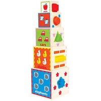 Hape Stapel-Pyramide Lernspielzeug von Hape