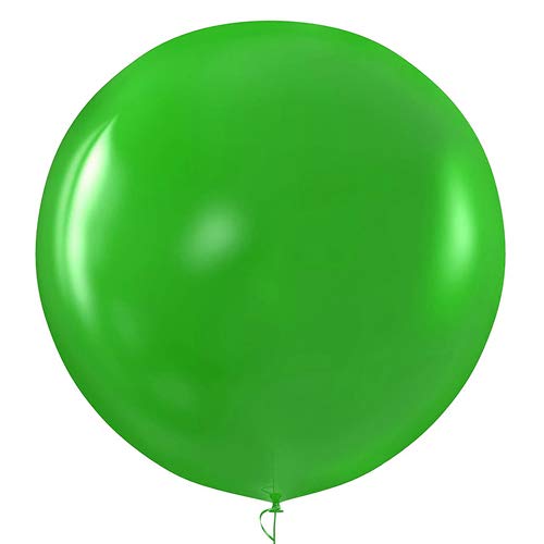 Happium - 91,4 cm große Latex-Luftballons in verschiedenen Farben, 6 Stück (grün) von Happium