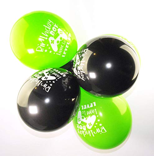 Happium - Happy Birthday Bunte 12 Zoll Latex Party Luftballons 10 Stück (Design 15) von Happium