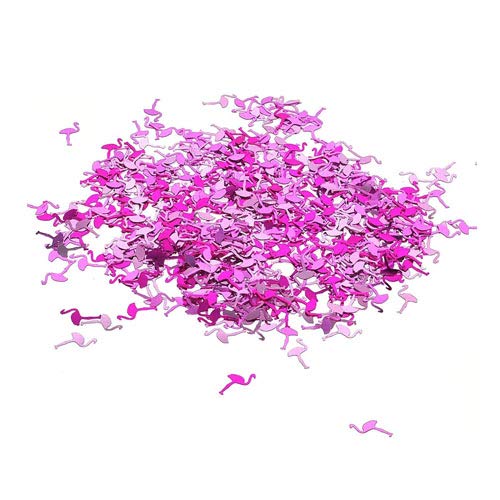 Happium - Hawaiianisches rosa Flamingo-Konfetti, Tischdekoration, 40 g von Happium