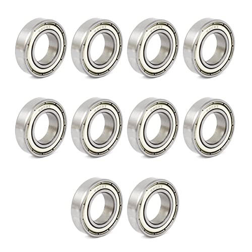 10 x 6902Z 15 x 28 x 7 mm Metall abgeschirmtes Miniatur-Rillenkugellager von Happlignly