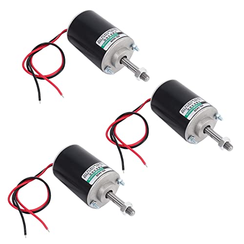 3 x Xd-3420 30 W Hochgeschwindigkeits-CW/CCW-Permanentmagnet-Gleichstrommotor für DIY-Generator (DC 12 V 3000 U/min) von Happlignly