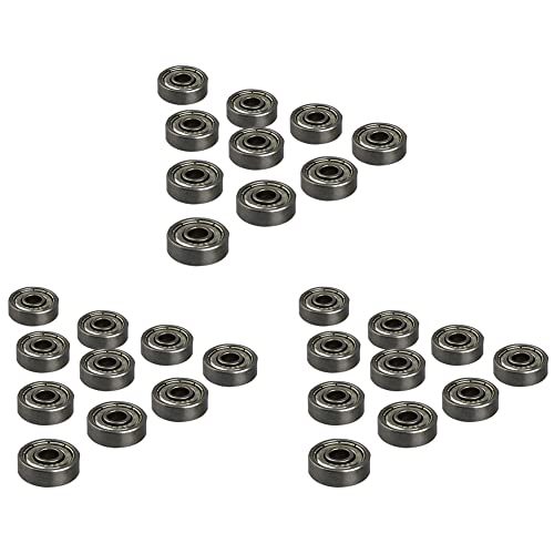 625ZZ Rillenkugellager, einreihig, 16 mm x 5 mm x 5 mm, 30 Stück von Happlignly