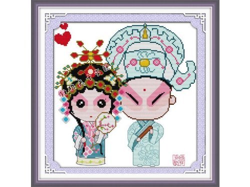 Happy Forever Cross Stitch, Figure, Perfect match by happy forever von Happy Forever