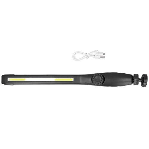 HappyFit LED-Arbeitsleuchte, magnetisch, COB, drehbar, wiederaufladbar, Arbeitslampe, Industriebedarf von HappyFit