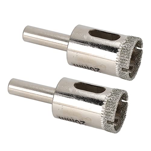 Happyfit 2pcs 20mm Diamantbohrer Bit Runde Shank Loch Sägeeröffnung für Glasmarmor Keramikfliesen von HappyFit