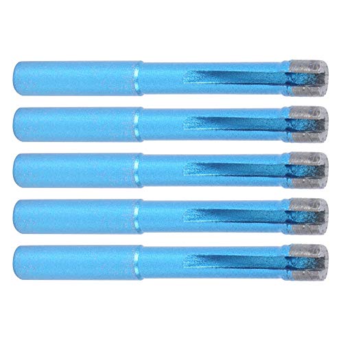 Happyfit 5pcs Diamond Loch Bohrer Bit Hardware Teile Blau 8mm für Granit/Keramikfliesen/Beton von HappyFit