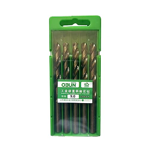 Happyaer Professionelles M35 Twists Bohrer-Set, 3–14 mm Durchmesser, Kobalt-Speed-Stahl für Edelstahl- und Metallbohrungen von Happyaer