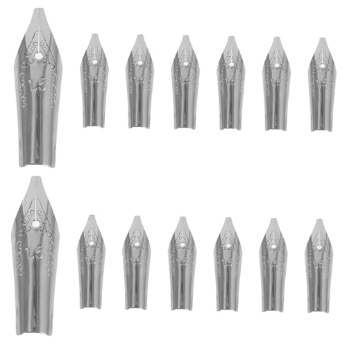 Happyyami 1 Satz Füllfederhalter Sailor Tip Ersatz Zeichenspitze Feine Federn Für Kalligraphie Schreiben Erwachsene Stiftzubehör Füllfederhalter Zubehör Silber Metall 20 Stück Happyyami 1 Satz Füllfederhalter Sailor Tip Ersatz Zeichenspitze Feine Federn Für Kalligraphie Schreiben Erwachsene Stiftzubehör Füllfederhalter Zubehör Silber Metall 20 Stück von Happyyami