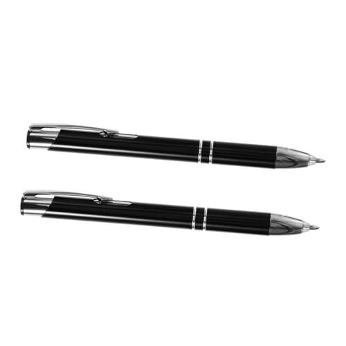 Happyyami 2 Stück Kugelschreiber aus Metall Multifunktions-Kugelschreiber Stifte für die Schule Stift drücken Black Happyyami 2 Stück Kugelschreiber aus Metall Multifunktions-Kugelschreiber Stifte für die Schule Stift drücken Black von Happyyami