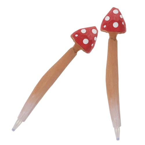 Happyyami 2 Stück Pilz Kugelschreiber Pilz Stifte Neuheitsstifte Schreibstift Pilzform Gelstift Lustiger Kugelschreiber Pilze Süßer Schreibkugelschreiber Büro Design Kreatives Happyyami 2 Stück Pilz Kugelschreiber Pilz Stifte Neuheitsstifte Schreibstift Pilzform Gelstift Lustiger Kugelschreiber Pilze Süßer Schreibkugelschreiber Büro Design Kreatives von Happyyami