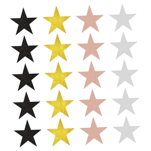Happyyami 40 Stück Fünfzackiger Stern Aus Papier Sterne Aus Papier Sternstanzungen Glitzernde Sternverzierungen Posterdekorationszubehör Hängende Sterne Glitzerpapier Happyyami 40 Stück Fünfzackiger Stern Aus Papier Sterne Aus Papier Sternstanzungen Glitzernde Sternverzierungen Posterdekorationszubehör Hängende Sterne Glitzerpapier von Happyyami
