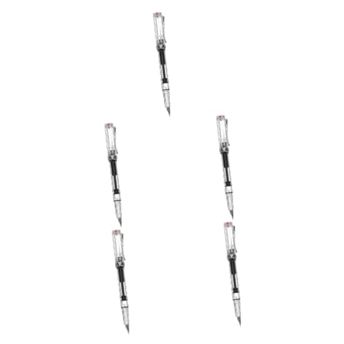 Happyyami 5 Stück transparenter Stift Füller Beschriftungsstifte Schreiben von Füllfederhaltern Bußgeld Kalligraphie Tintenstift Tinte Füllfederhalter Büro Stift Plastik Happyyami 5 Stück transparenter Stift Füller Beschriftungsstifte Schreiben von Füllfederhaltern Bußgeld Kalligraphie Tintenstift Tinte Füllfederhalter Büro Stift Plastik von Happyyami