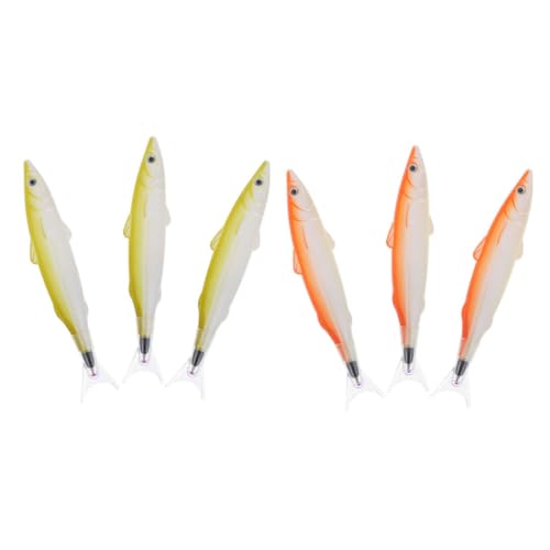 Happyyami 6 Stück Neuheit Fisch Kugelschreiber Kawaii Kreative Schreibstifte Angeln Dekoration Partygeschenke Für Kinder Schule Büro Geburtstag Mottoparty Versorgung Happyyami 6 Stück Neuheit Fisch Kugelschreiber Kawaii Kreative Schreibstifte Angeln Dekoration Partygeschenke Für Kinder Schule Büro Geburtstag Mottoparty Versorgung von Happyyami