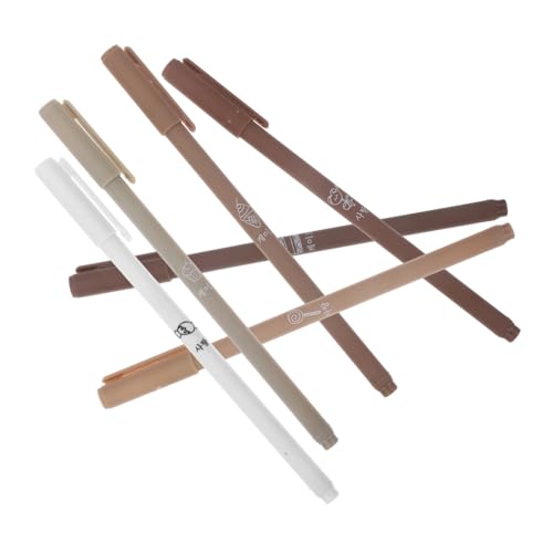 Happyyami 6 Stück Stift Für Studenten Bunt Sechs Sehen Paket Bußgeld Ästhetisch Glatt Schüttgut Modern Schreibwaren Klein Kind Schwarz Kugelschreiber Stifte Brown Plastik Happyyami 6 Stück Stift Für Studenten Bunt Sechs Sehen Paket Bußgeld Ästhetisch Glatt Schüttgut Modern Schreibwaren Klein Kind Schwarz Kugelschreiber Stifte Brown Plastik von Happyyami