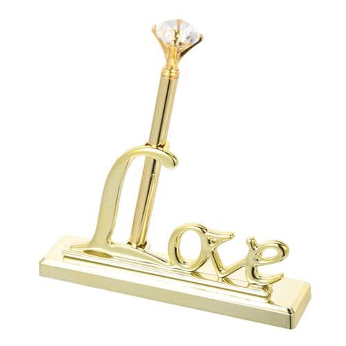 Happyyami Flash Diamond Zeichen Im Stift Willkommen Party Souvenirs Hochzeit Braut Unterschriftenstift Des Hotels Signaturstift Unterschreibtisch Kugelschreiber Golden Abs Happyyami Flash Diamond Zeichen Im Stift Willkommen Party Souvenirs Hochzeit Braut Unterschriftenstift Des Hotels Signaturstift Unterschreibtisch Kugelschreiber Golden Abs von Happyyami