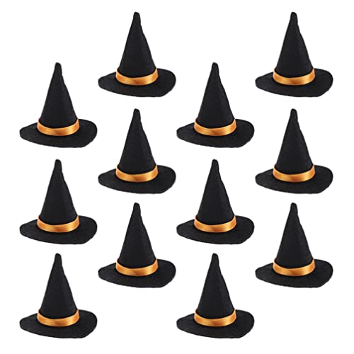 Happyyami Halloween Winzige Hexenhüte Weinflaschenhut Dekorative Requisiten von Happyyami