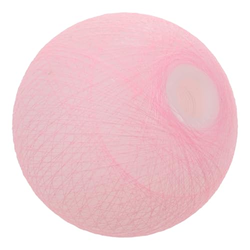 Happyyami Lampenschirm weißglühend Farbwechsellampe Glühbirnenabdeckungen Globen Farbige Lampenabdeckung DIY-Dekoration hängende helle Farbtöne Ersatzschirme für Pendelleuchten Sport Rosa von Happyyami