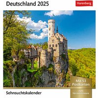 Harenberg Postkartenkalender Deutschland 2025 von Harenberg