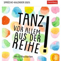 Harenberg Postkartenkalender Tanz! Vor allem aus der Reihe 2025 von Harenberg