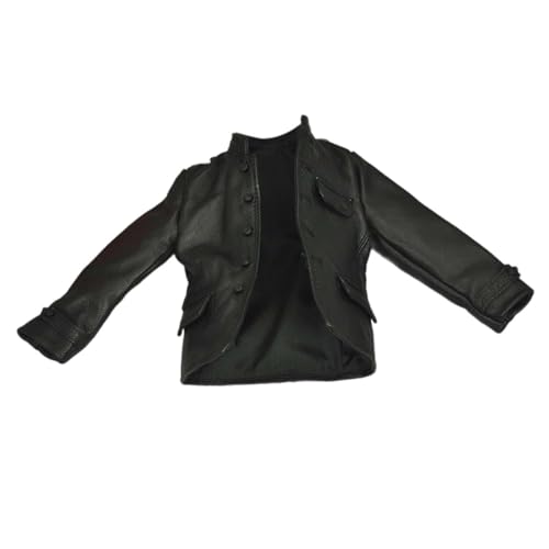 Harilla 1:6 Puppe Schwarze Jacke Kleidung Klassische Leichte Mode Kostüm Kleidung Oberbekleidung für 12 zoll Action Figur Zubehör Kostüm von Harilla