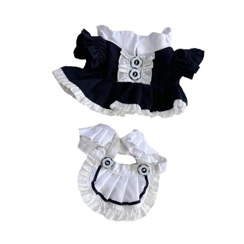 Harilla 20cm Mädchen Puppe Kleid Dress Up Anhänger Puppe weiche Fantasie für kleine Mädchen Geschenk pädagogische Puppe Kleidung Outifit von Harilla