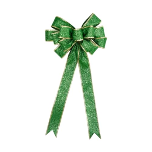 Harilla Bogengrün Feiern St. Patrick's Day Decor DIY Golden Edge Vielseitige Projekte Dekorative Vorräte Hängende Ornament Bowknot, 51cmx23cm von Harilla