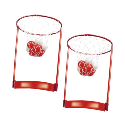 Harilla Head Hoop Basketball, verstellbares Korbnetz, Stirnband mit Bällen, Unterhaltung, Partyspiel, Korbspiel für Kinder und Erwachsene, 2 Körbe von Harilla