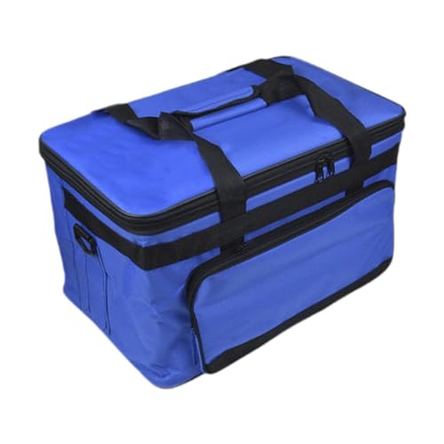 Harilla Kunstversorgungsbeutel, Zeichenwerkzeugorganisator, Canvas Tragbares Premium -Tragetasche für Craft Tool, S Blue von Harilla