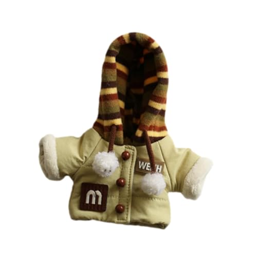 Harilla Mini Puppenkleidung Puppe Winter Warmer Mantel Anzieh, Bezaubernd, Kleidung, Mädchen Puppenkleidung, Kostüm für Anhänger Puppe, Geschenk für Mädchen von Harilla