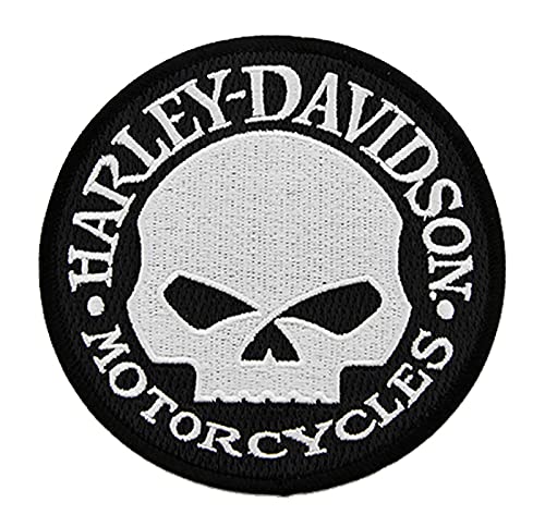 Harley-Davidson Aufnäher 4″ Willie G Skull Patch von HARLEY-DAVIDSON