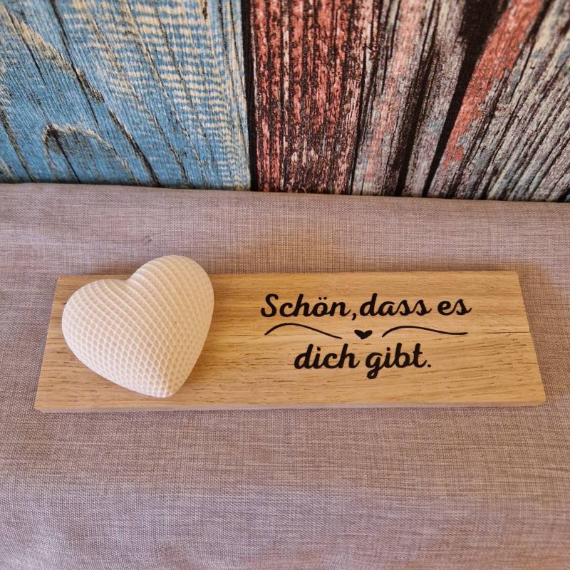 Geschenk Mitbringsel Deko Figur Herz Liebe Tischdekoration Geburtstag von HarmonyHandmadeWaren