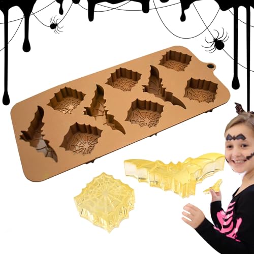 Halloween-Backformen, Halloween-Kuchen-Backformen, Fledermaus-Pfannkuchenformen, Halloween-Kürbis-Kuchenform für Restaurants, Kinder, Familienfeiern von Harmoousue