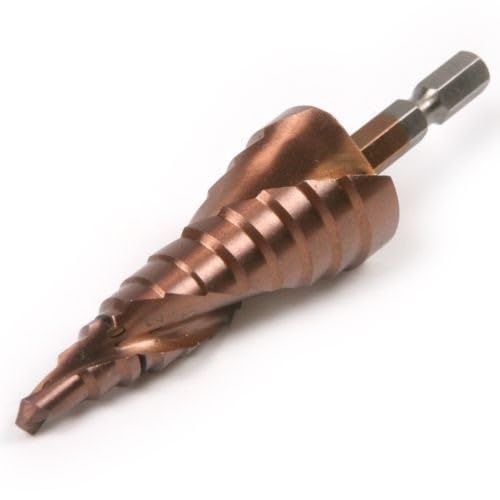 1 Stück 6-24 mm HSS-Co Spiralnut Sechskantschaft Stufenbohrer Cut Cutter Tool Kit von Haroar