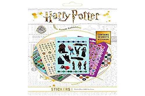 Harry Potter 800-teiliges Aufkleber-Set, 24 x 14.5cm von WARNER BROS