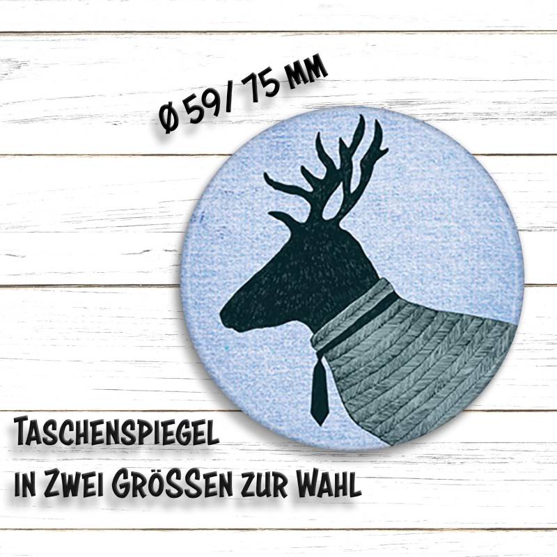 Taschenspiegel Hirsch von HarzWare