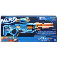 Hasbro Blaster Nerf ELITE 2.0 EAGLEPOINT RD-8 blau, orange von Hasbro