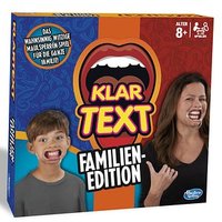 Hasbro KLARTEXT Familien Edition Brettspiel von Hasbro