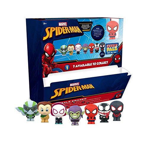 Spiderman Spider-Man Sambro, Palz Radiergummi (SPE-6446), Mehrfarbig 1 von Hasbro