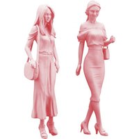 Hollywood Celebrity (2 Figuren) von Hasegawa