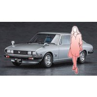 Isuzu 117 Coupe mit Figur von Hasegawa