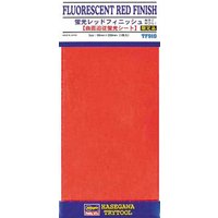 Klebefolie, fluoreszierend, Rot, 90x200 mm von Hasegawa