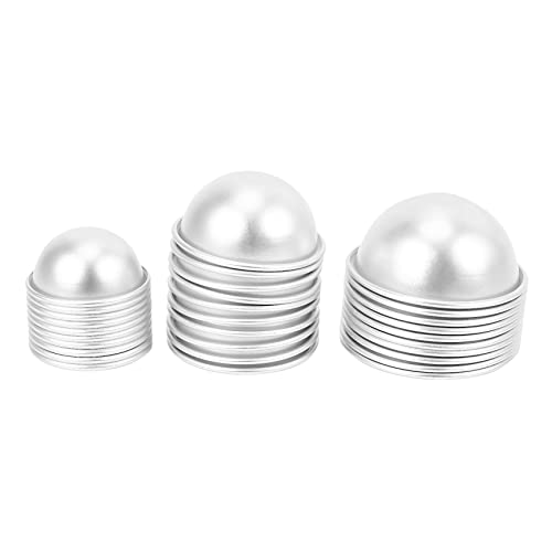 Haslbeck 30 Stuecke Ball Form Set, 15 Set 3 Groesse Form & Badebomben Druecken Fuer DIY Zubehoer von Haslbeck