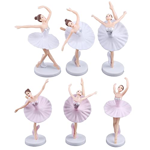 6 Stück Miniatur Figur Ballett Tänzerin Kuchen für Kuchen Dekoration Geburtstag Party Dekor Zubehör 6 Stück Miniatur Figur Ballett Tänzerin Kuchen für Kuchen Dekoration Geburtstag Party Dekor Zubehör von Hattba